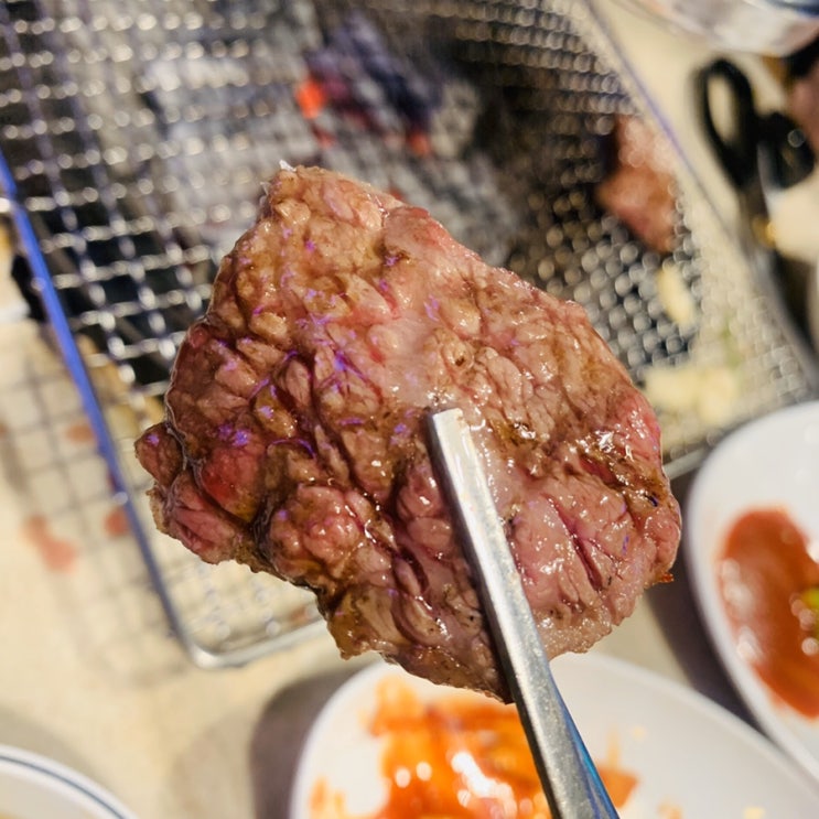  [맛집추천]꽃살이 살살 녹는 방이동 고기집 구이본가황포돛배