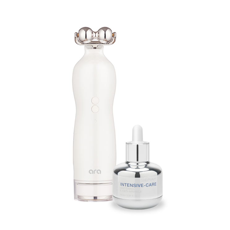 아라 2way 에스테틱 얼굴경락 갈바닉 마사지기 +수분앰플, 화이트, 얼굴마사지기 추천해요 아라 2way 에스테틱 얼굴경락 갈바닉 마사지기 +수분앰플, 화이트, 얼굴마사지기 추천해요