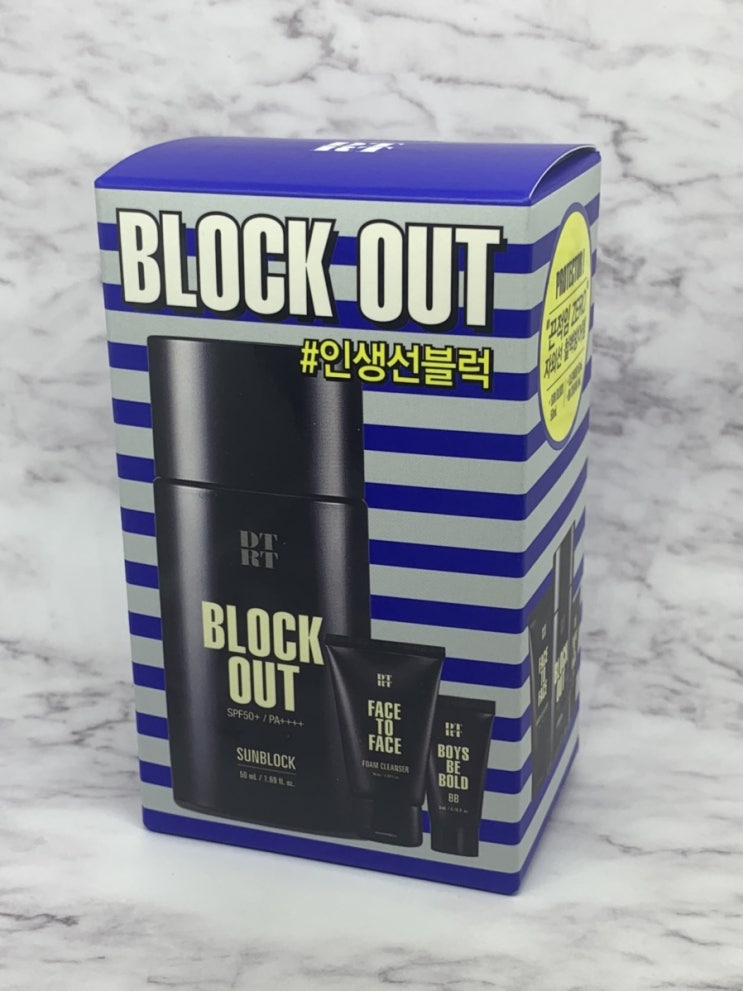  올리브영 남자선크림 추천, DTRT 블럭아웃