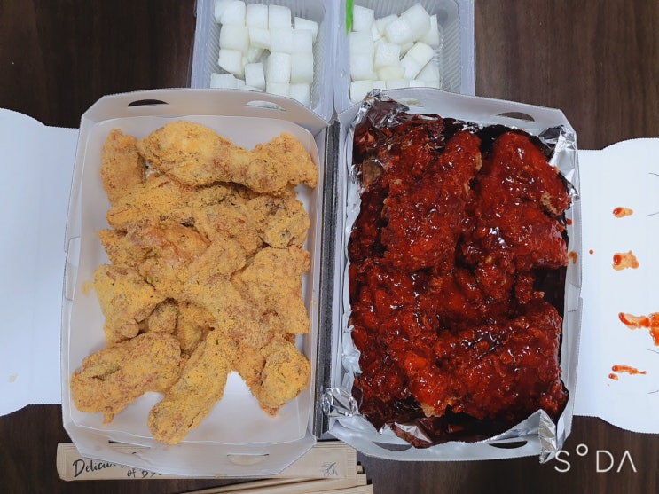  [치킨맛집]네네치킨(핫쇼킹,스노윙치즈),BBQ치킨(뱀파이어치킨,치즈링),햇살치킨(중간맛바베큐) 1탄