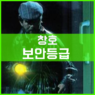 창호의 방범등급 (보안등급) 관련 창호의 방범등급 (보안등급) 관련