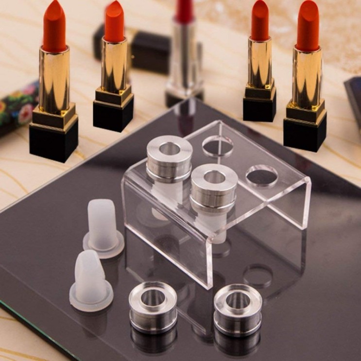 TINTON LIFE 심플한 디자인 DIY 메이크업 화장품 립스틱 금형 실리콘 몰드 도구 세트 (새 부리 모양 + 네, 단일상품, 단일상품 추천해요