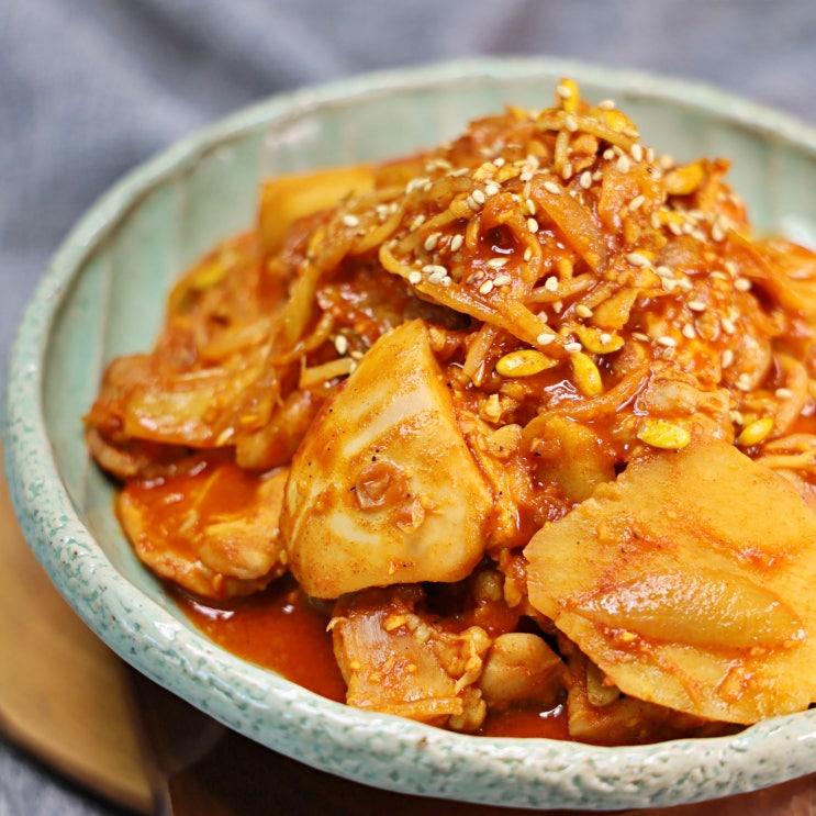  [닭갈비 레시피]양념맛 살린 콩나물 닭갈비