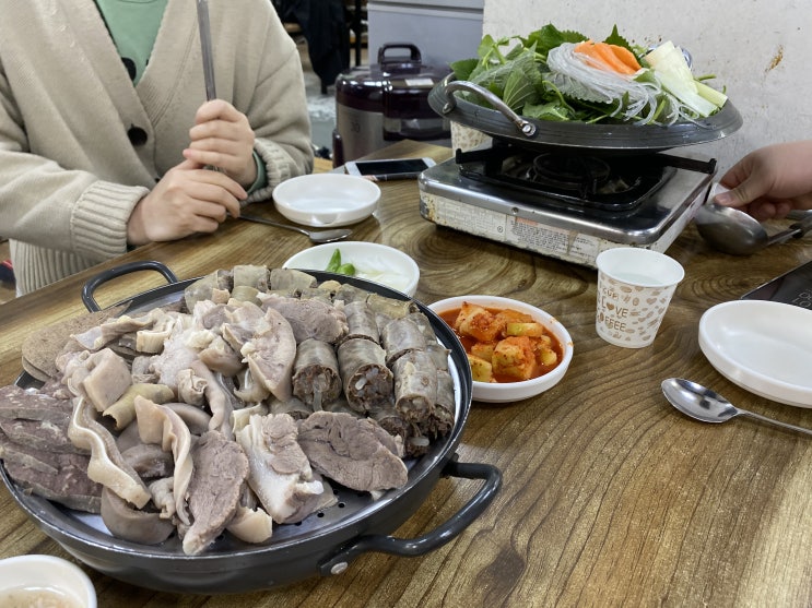 갈마동 순대국밥 맛집 보은순대 가보숑