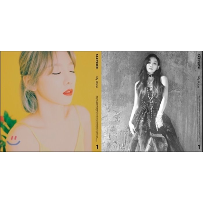  질러요!  태연 Taeyeon 1집  My Voice  커버 2종 랜덤  포스터 증정 종료  판매 쇼핑몰