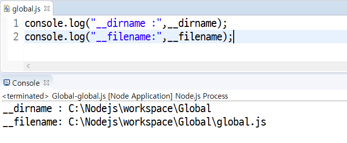  [Node.js] Global 모듈