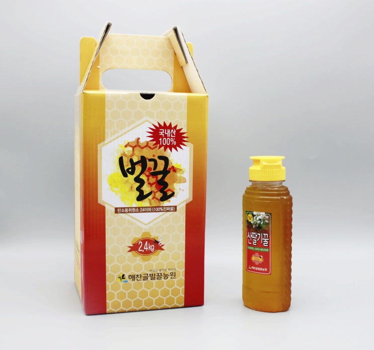  건강관리의 비결 해찬골벌꿀농원 진짜 천연꿀 약용벌꿀