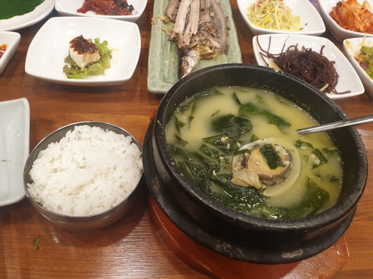 인천 송도 맛집 - 오복미역(미역국 맛집)