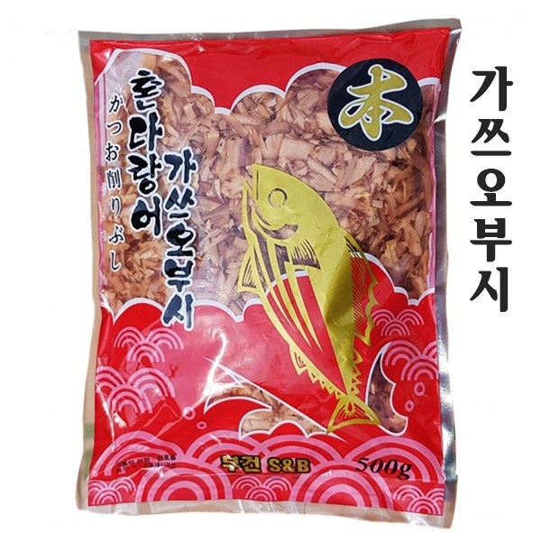 푸드품격 우동 국수 국물용 가다랑어포 타코야끼 가쓰오부시, 1개, 1봉지-500g 추천해요