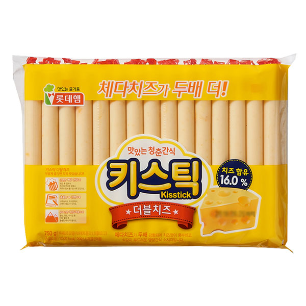 키스틱 소세지 더블치즈 750g 30입 대용량, 단품 추천해요