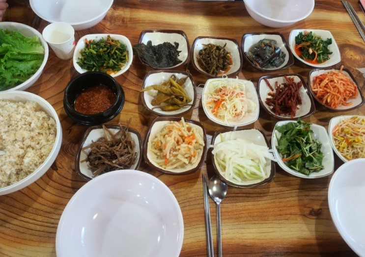 [곤지암맛집]'초월보리밥' 화담숲갔다가 맛있는녀석들 나온 보리밥집