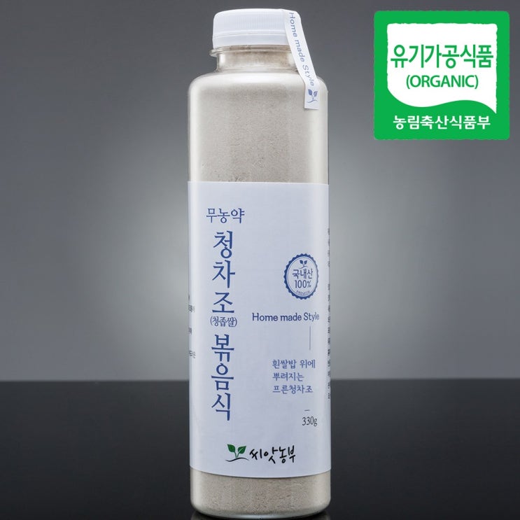 씨앗농부 무농약 청차조 볶음식 330g, 단일상품 추천해요 씨앗농부 무농약 청차조 볶음식 330g, 단일상품 추천해요