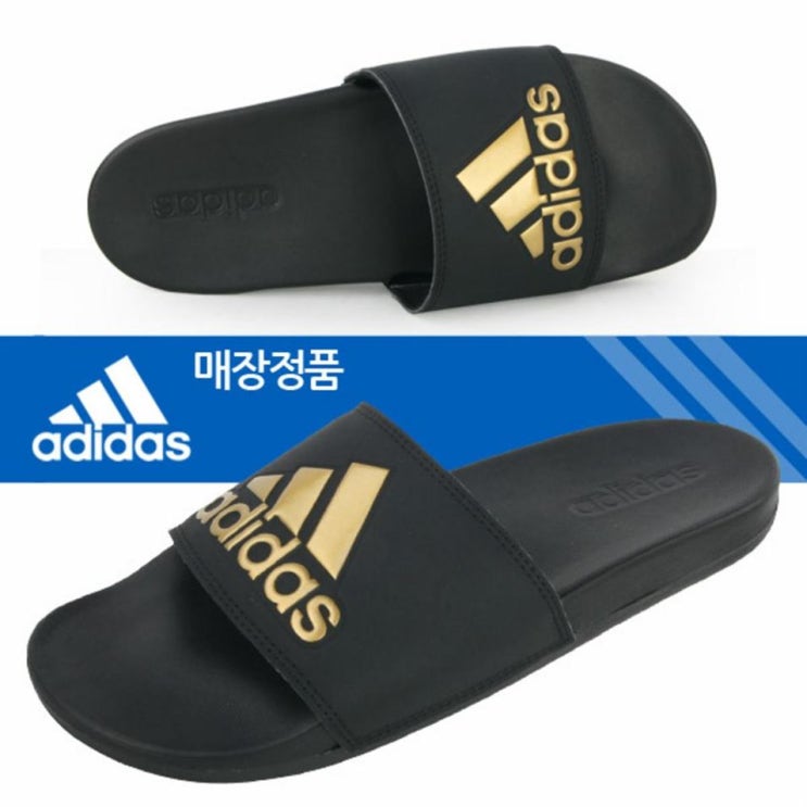   가성비 아디다스 정품 아딜렛 CF 로고 슬라이드 EG 1850 아디다스슬리퍼 아쿠아 남녀공용 26,800원 