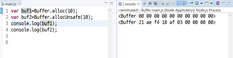  [Node.js] Buffer 모듈