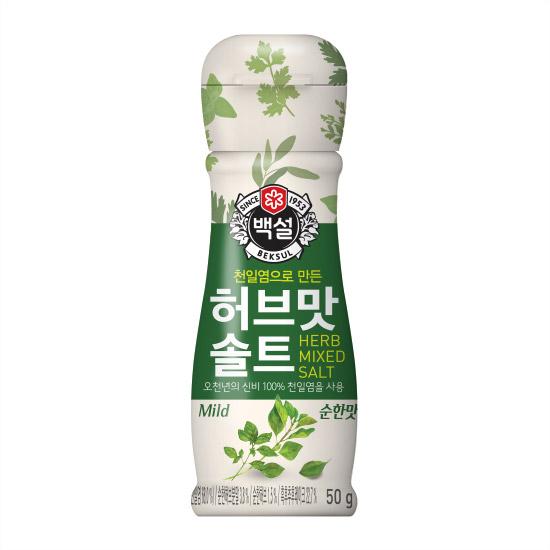 (로켓배송)원하프천일염허브맛솔트(순한맛)50g/백설, 단품, 단품 추천해요 (로켓배송)원하프천일염허브맛솔트(순한맛)50g/백설, 단품, 단품 추천해요