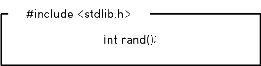  [C언어] 난수 구하기 :: srand(), rand()