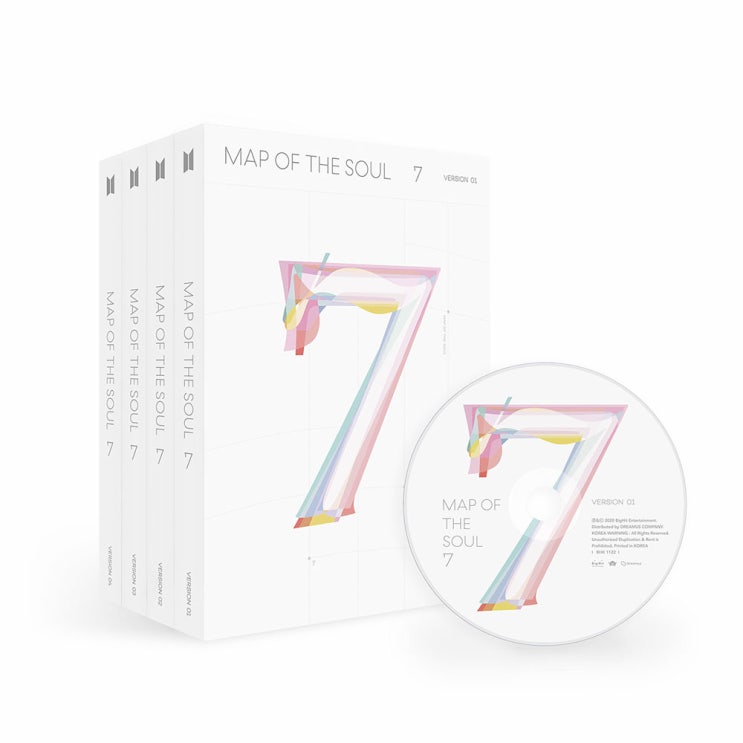  [찬스] 방탄소년단 - MAP OF THE SOUL : 7 포스터 4종 세트 합본, 1CD 특템해요! 