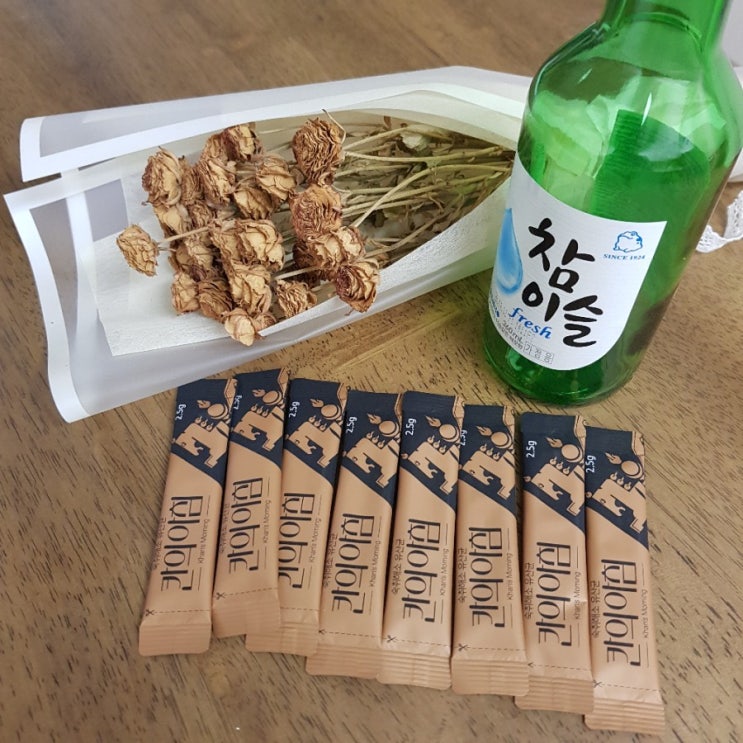 [숙취해소제 / 칸의 아침] 숙취해소특허유산균 맛도 좋아!