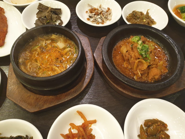 반찬 하나하나 전부 맛있는 고기동 뜰사랑