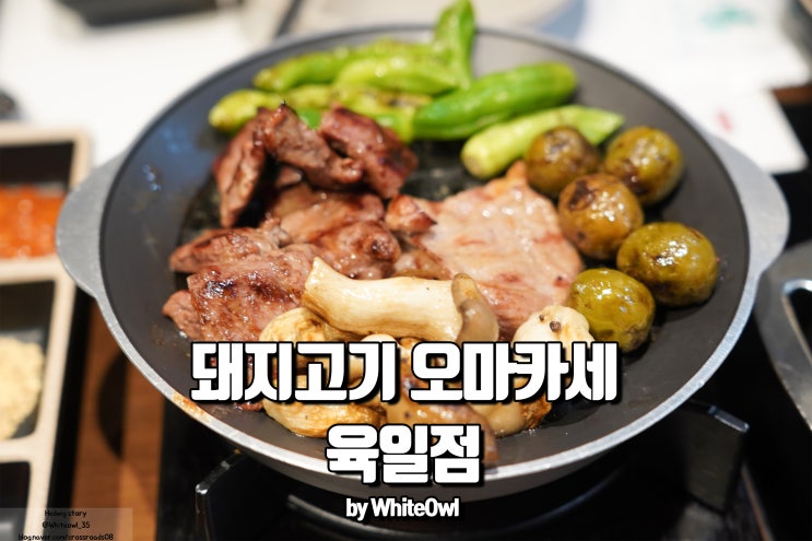  논현동 돼지고기맛집 육일점에서 먹는 오마카세