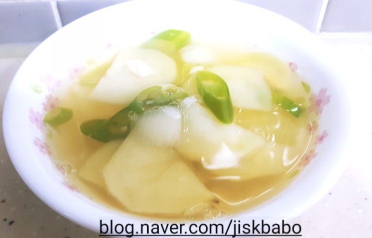  백종원감자국,전라도식,초간단국,아이반찬,활용법,감자요리:)