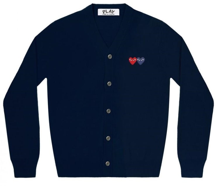  꼼데가르송 가디건 네이비 [Mens] AZ-N058 (NAVY)M/L/XL