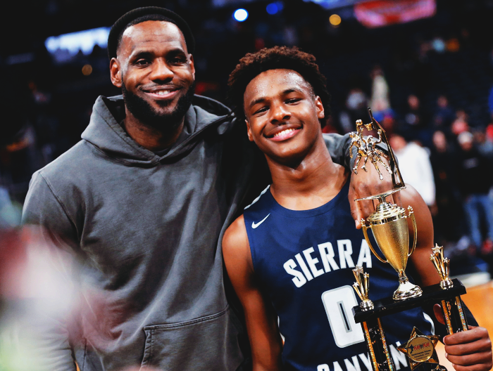 르브론 제임스 아들 NBA 슈퍼스타 유전자 힘은 어떨까요