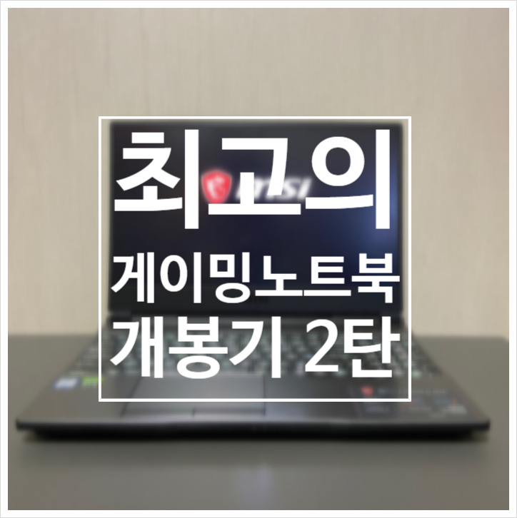  게이밍 노트북 개봉기 2탄/ 노트북 추천! 극강의 게이밍 노트북 MSI / GP65 LEOPARD 9SE 얼티밋파워팩프로 / 구매후기 / 서비스센터후기 / 사용후기