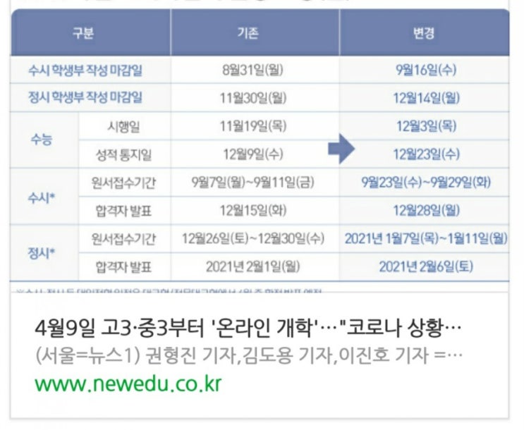  4월9일 고3·중3부터 '온라인 개학'…"코로나 상황 보고 등교"(종합)