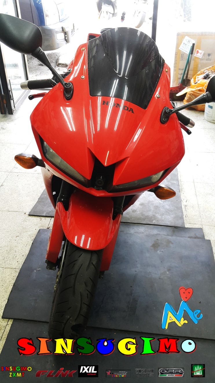  honda cbr600rr  2013년식 카울교체1