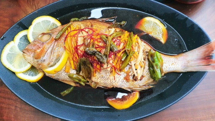  차례지낸 생선으로 도미찜만들기, 참돔찜만들기