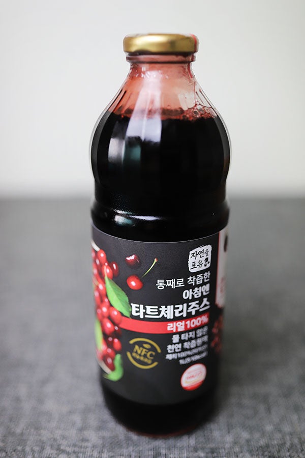 타츠체리 효능을 알고 나서 매일 마시게 되는 타츠체리 원액 주스로 즐겨보세요. 7