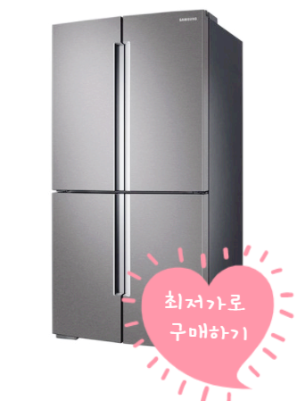  42%할인 삼성전자 T9000 4도어 양문형 냉장고 RF85N9003G2 856L 방문설치
