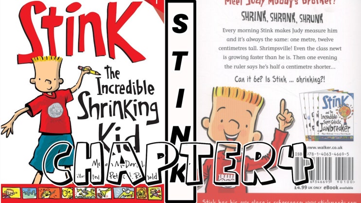 읽기 쉬고 재밌는 영어 소설(원서) 스팅크 오디오북 (자막 포함) "The Incredible Shrinking Kid" Chapter 4