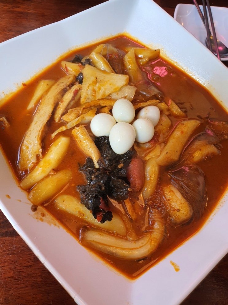  굽은다리역 마라떡볶이 맛집:벌떡 천호점