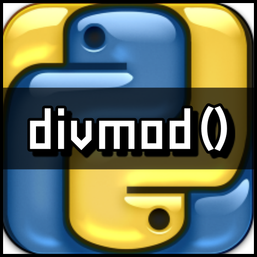  [파이썬]토막상식 - divmod() 함수