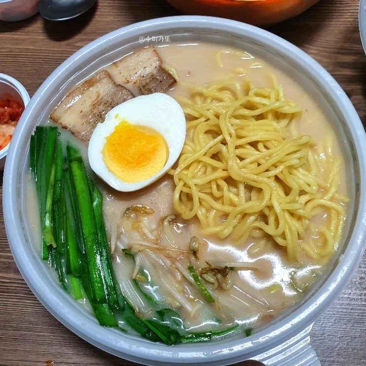  [중곡동 배달 음식추천] 추석연휴 간단하게 라멘 시켜먹기_이야기를 담는 라면