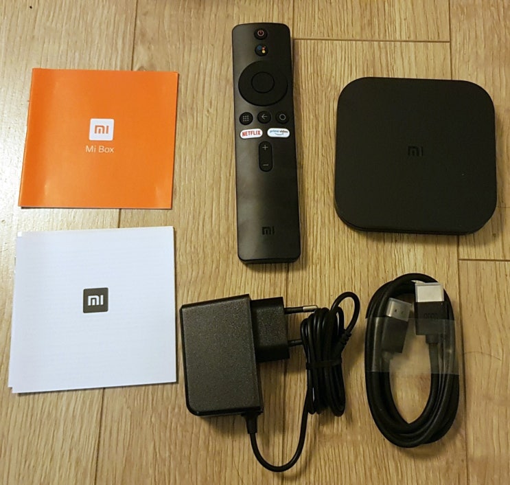 샤오미 미박스s(Mi Box s) 개봉 및 연결하기, 안드로이드TV로 편리하게 사용하기!