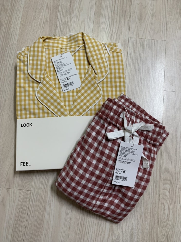  [내돈내산] 자주 파자마 직접 사서 입어본 후기