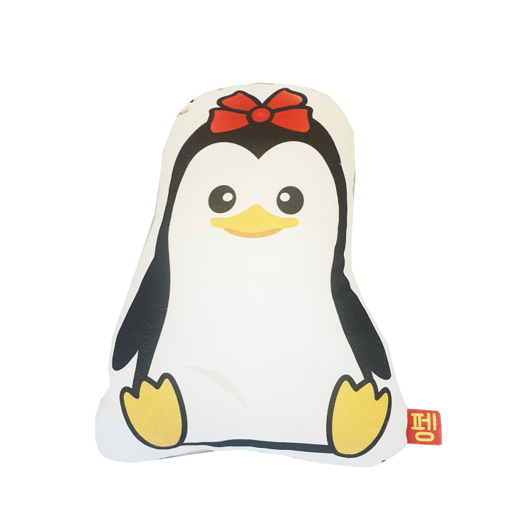  #펭귄캐릭터 인형쿠션