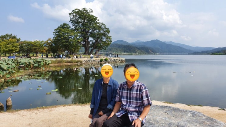  시부모님과 가을 나들이/양평 두물머리