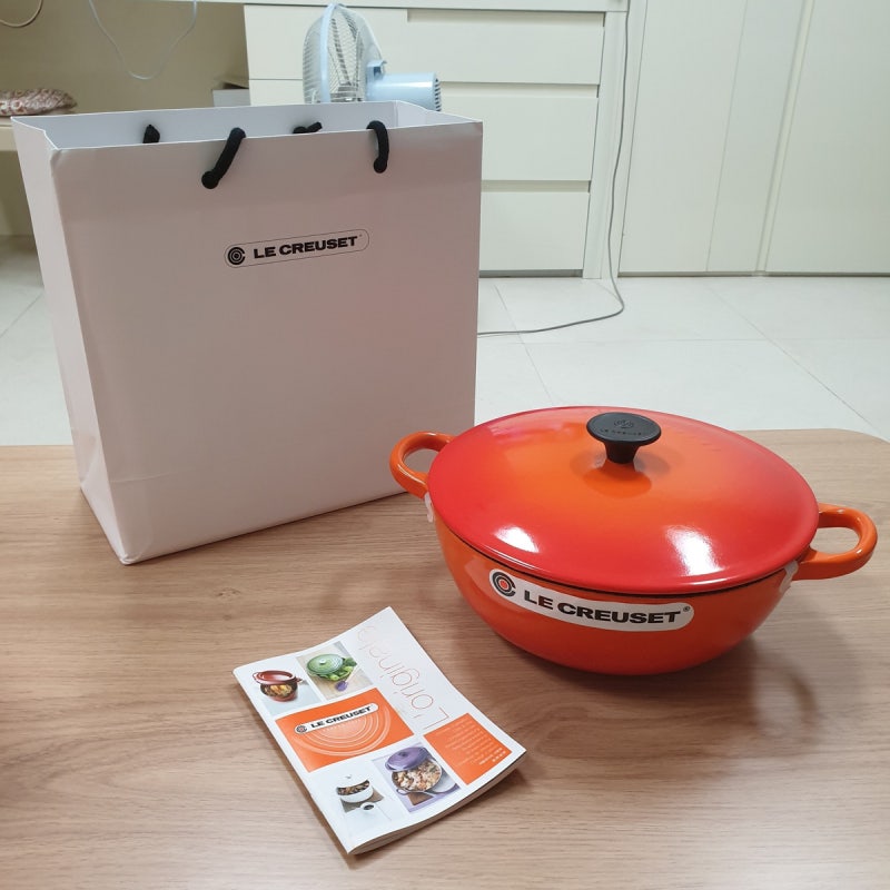 르쿠르제 냄비 개봉기 LE CREUSET 르크루제 무쇠냄비 세척 방법