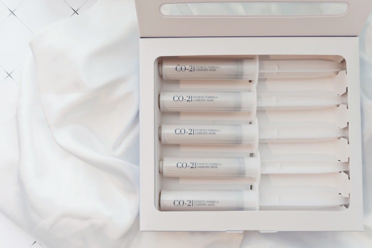  에스테틱하우스, 모공청소에 좋은 CO2 탄산주사기팩