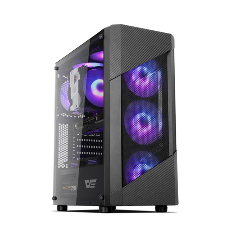 프리플로우 GAMING PC 블랙 HELLO CREATOR 9706S (인텔 9세대 i7-9700 WIN미포함 RAM 16GB NVMe 256GB GTX1660 Super 6GB)