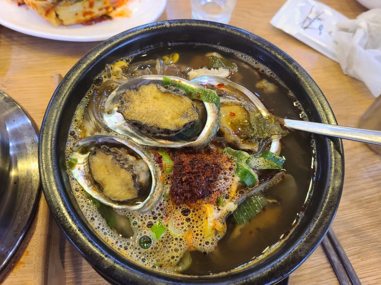  장안동맛집해마당소고기해장국전복소고기해장국