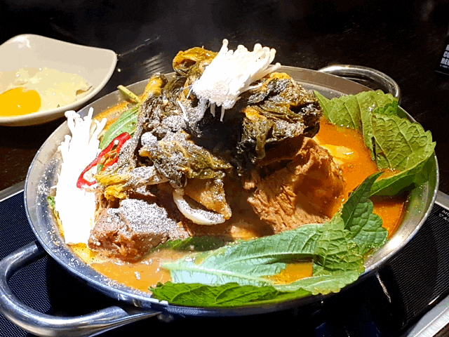  위례 감자탕 - 맛있었던 위례 한사리감자탕
