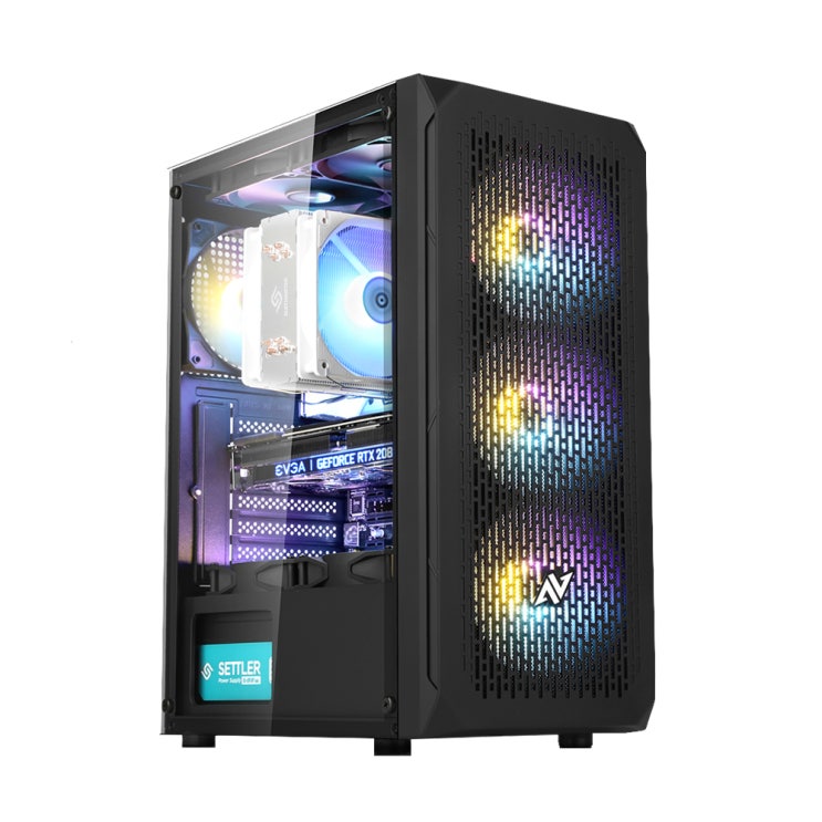  쿠팡 로켓추천 PC No.13 (R5 3600 WIN미포함 DDR4 16GB SSD 250GB GTX1660 SUPER), No13, 기본형