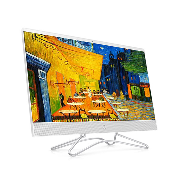 HP 일체형 PC 스노우 화이트 HP 22 All-in-One PC(i3-9100T 54.6cm WIN10 Home RAM 4GB NVMe 256GB + HDD 1TB), HP 2