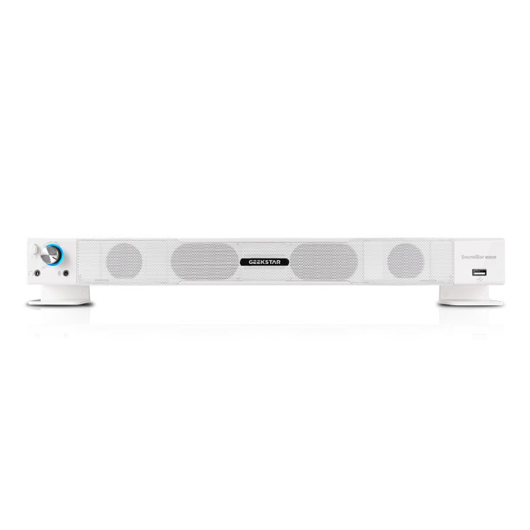  긱스타 게이밍 사운드바 PC용 스피커, GS1000, 화이트