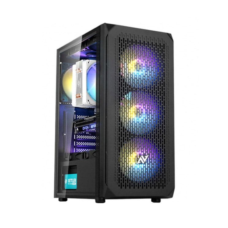 블루컴퓨터 게이밍 조립 컴퓨터 PC(인텔 i5 9400F RTX2060SUPER 삼성 16GB NVMe 256GB) + 장패드, 기본형, 단일상품